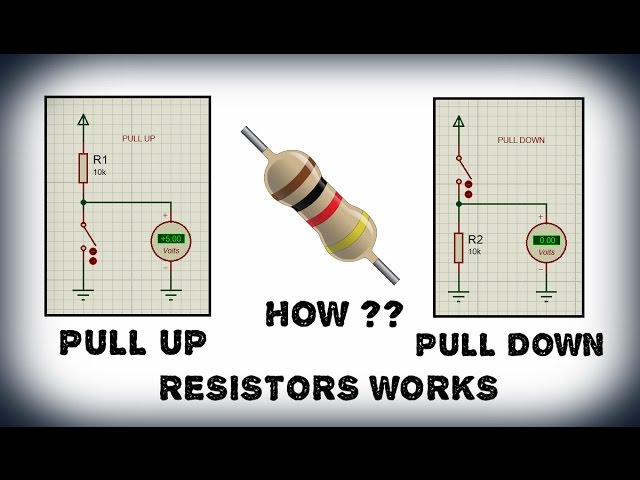 How Pull Up Pull Down Resistor Works