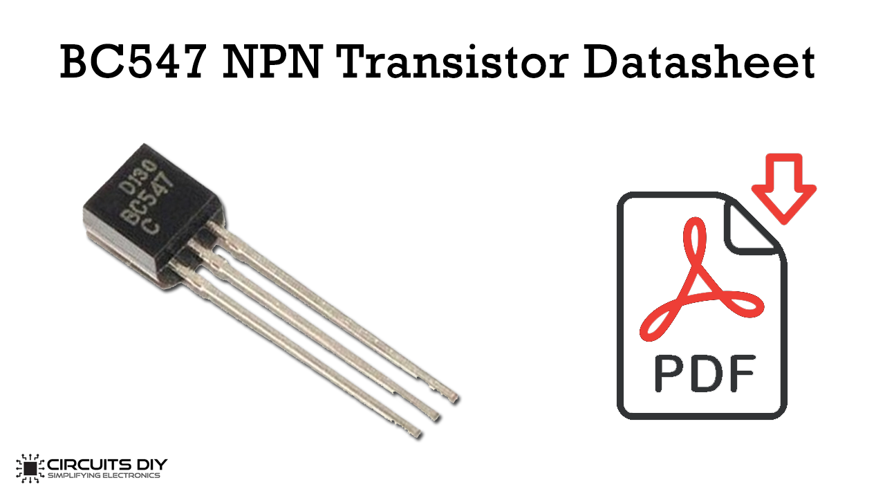 BC 547 B Lot de 100 transistors NPN