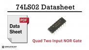 Ls Quad Two Input Nor Gate Datasheet