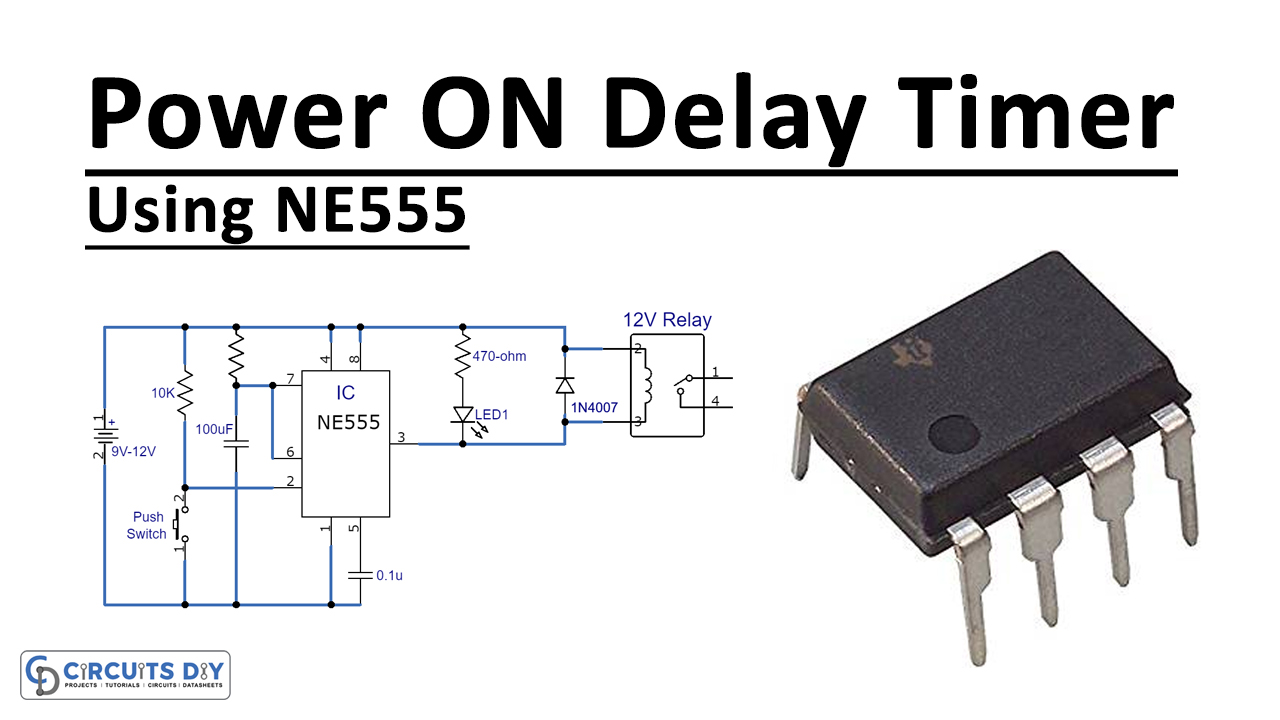 Power On Delay Using Timer Ic