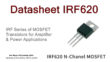 IRF620 6A 200V N Channel Power MOSFET Datasheet