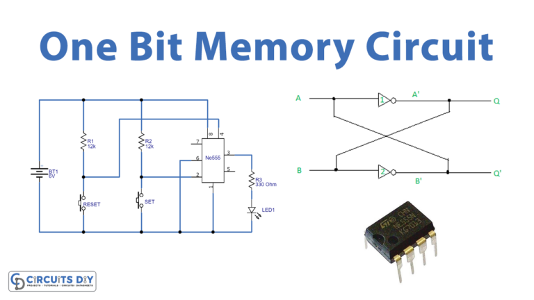 One Bit Memory Circuit