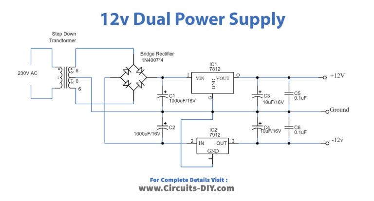 Top Dual Power Supply Circuits