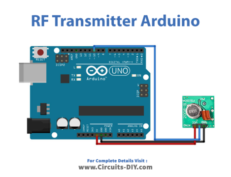 Interfacing 315 433 MHz RF Transmitter Receiver With Arduino