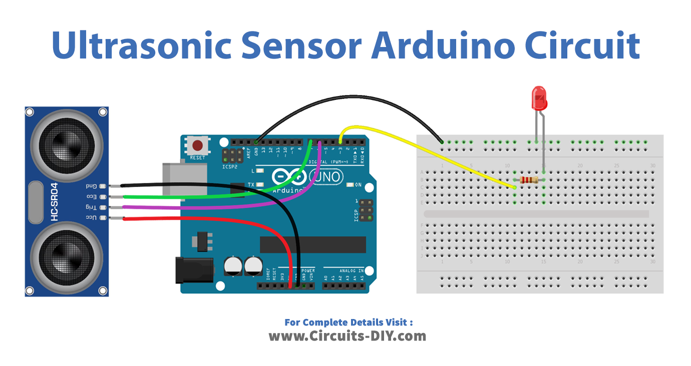 Hcsr Ultrasonic Sensor Arduino Tutorial