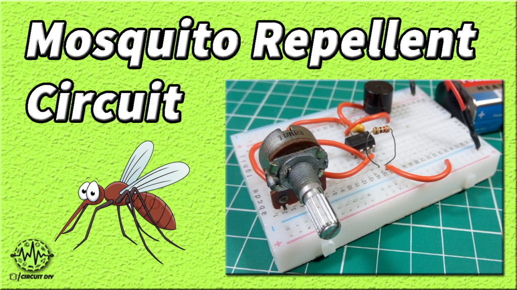 How To Make Mosquito Repellent Circuit Using 555 Timer 8012