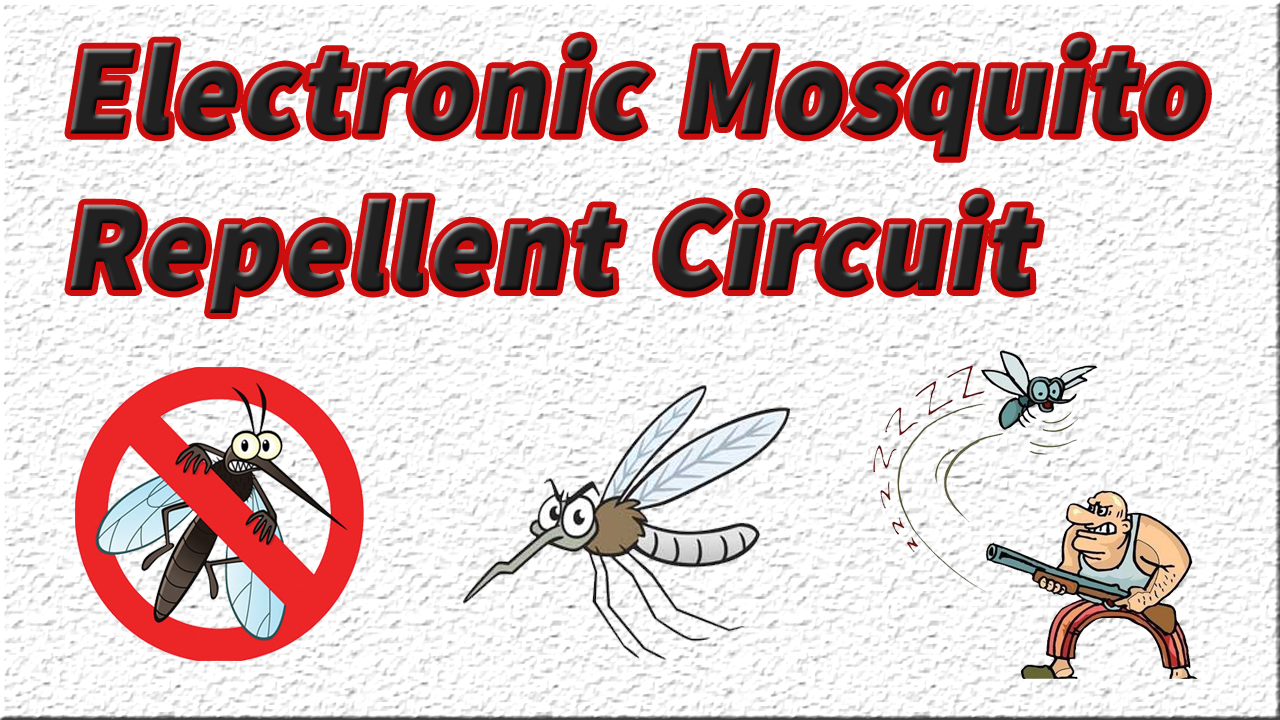 Electronic Mosquito Repellent Circuit Using 555 Timer