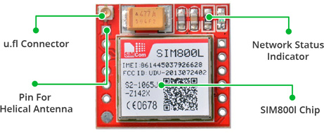 sim800l gsm gprs module