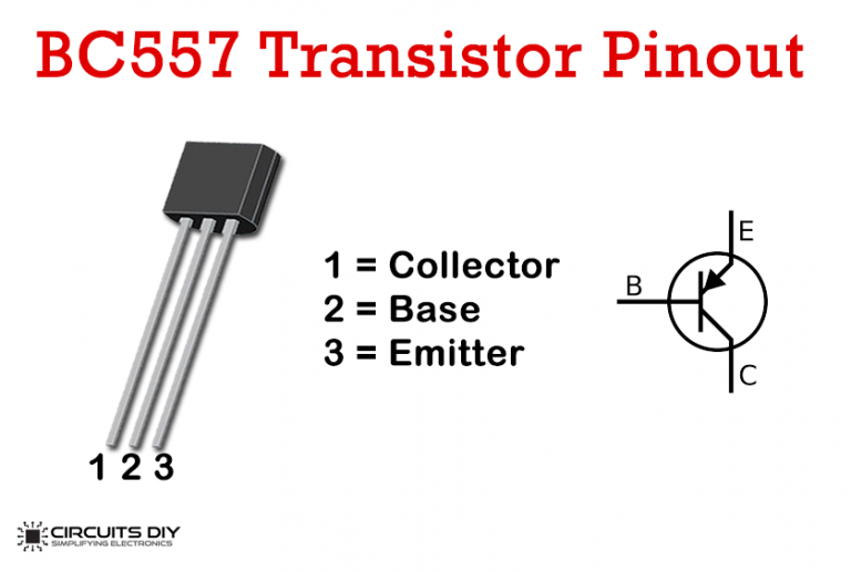 BC557 PNP Transistor - Datasheet