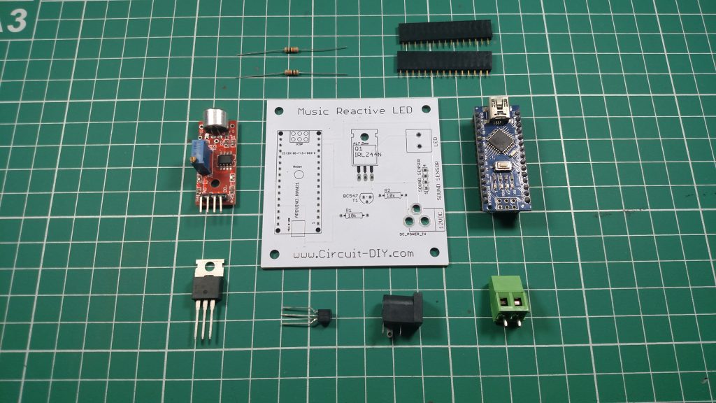 music reactive led hardware