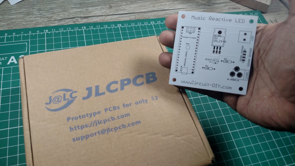 music reactive led jlc pcb