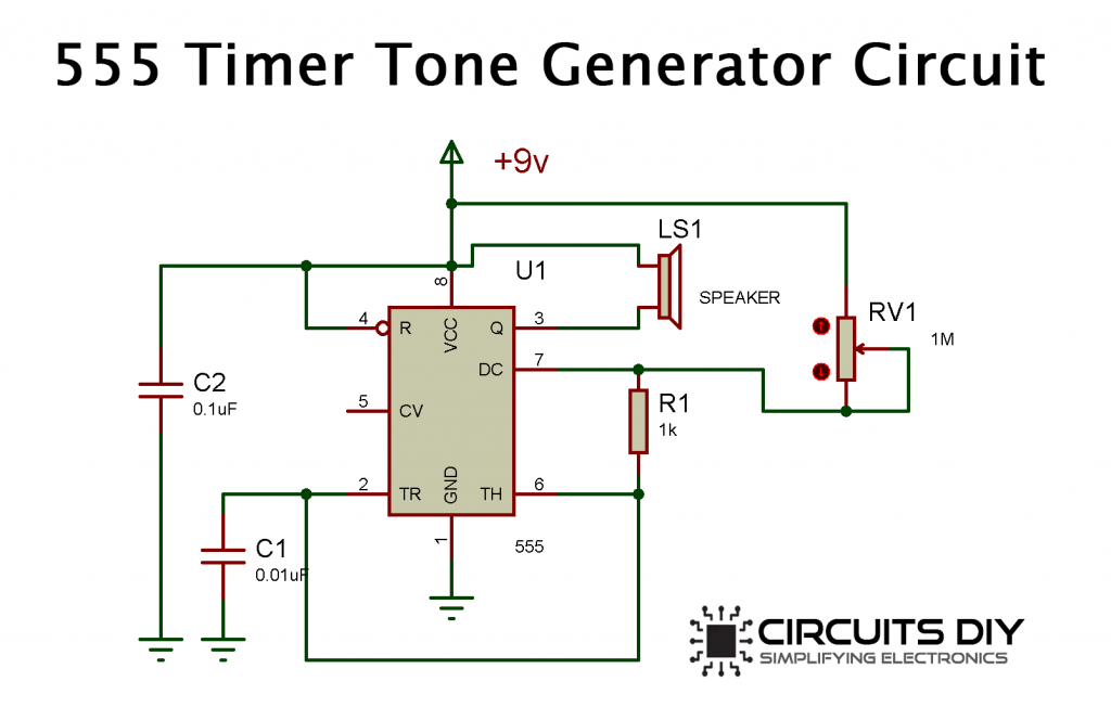 Simple Tone Generator Circuit Using