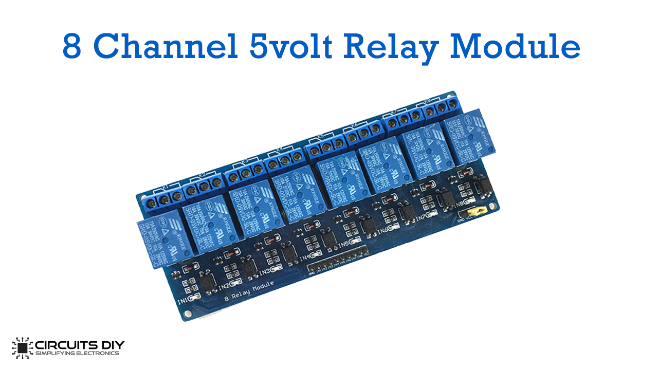 8 relay module datasheet