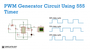 Generate Pulse Width Modulation (PWM) Signal Using 555 Timer IC