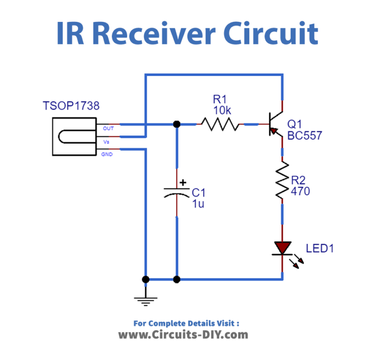 Infrared Ir Transmitter And Receiver Circuit