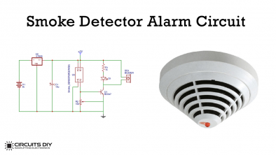 Simple Smoke Detector Alarm Circuit MQ2/MQ6