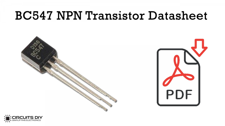 Data Sheet Of Transistor Bc547