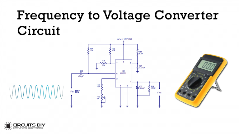 Circuits DIY Frequency To Voltage Converter Circuit Using LM331 IC ...