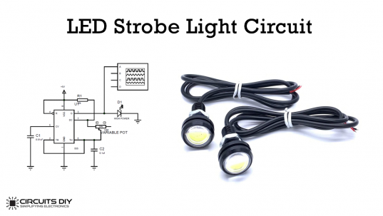 LED Strobe Light Circuit - Electronics Projects