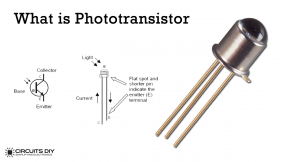 What is a Phototransistor - Basic Electronics