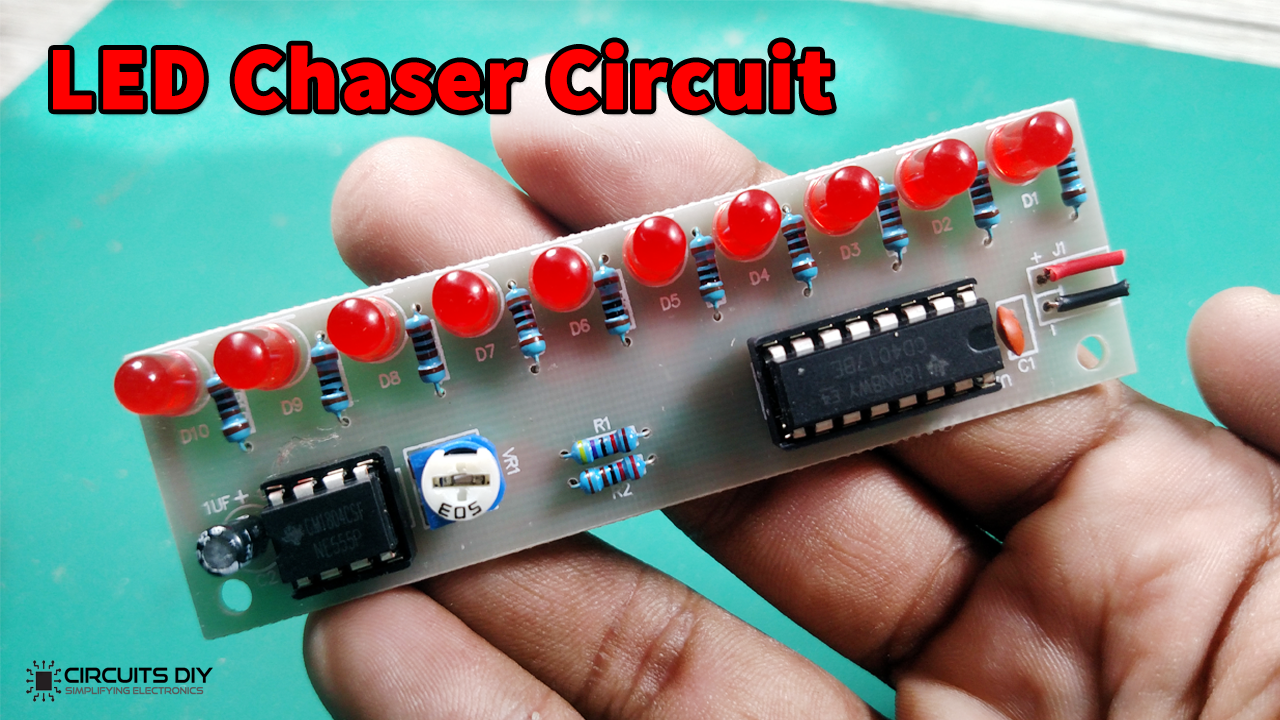 24 Channel Led Chaser Circuit Diagram
