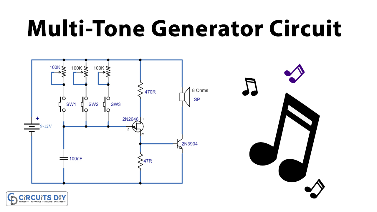 Simple Multi-Tone Generator using