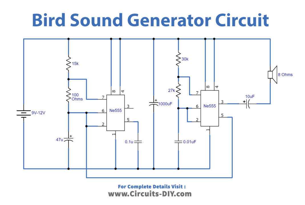 bird-sound-generator-Circuit-Diagram-Schematic