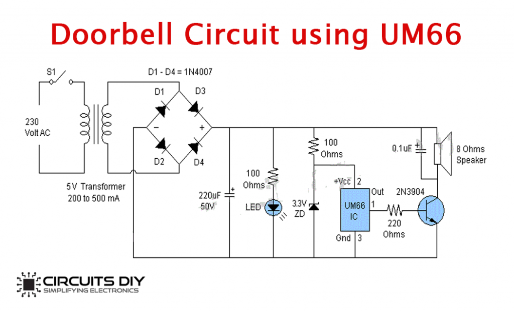 Diy Doorbell Circuit For Homes