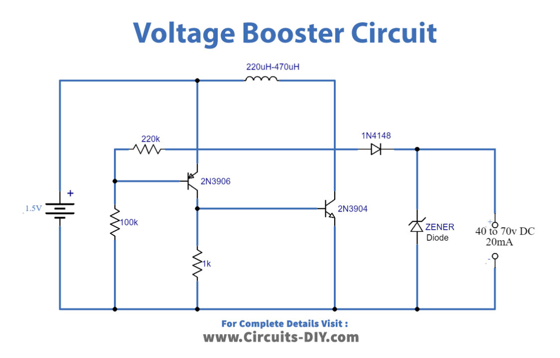 simple-voltage-booster-Circuit-Diagram-Schematic
