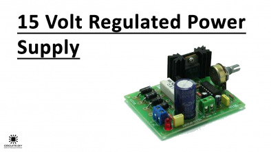 15 Volt 3A Regulated Power Supply Circuit Using LM1084 IC