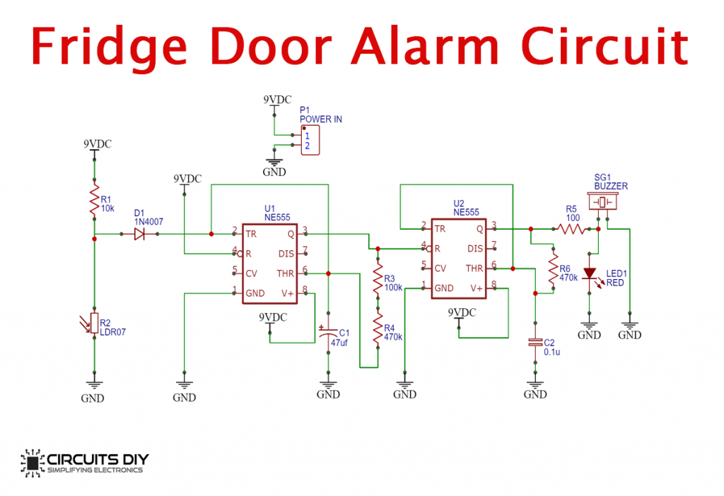 fridge-door-alarm-circuit-using-ne555-timer