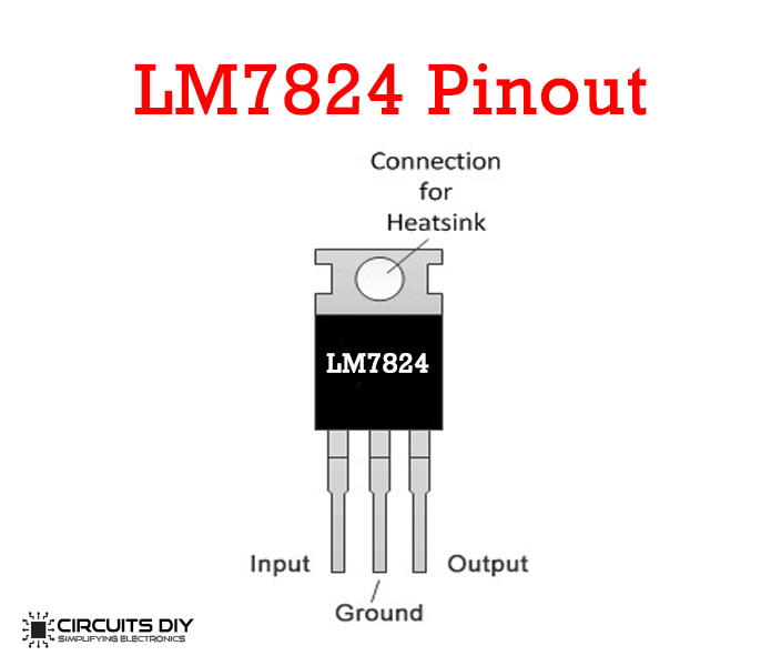 lm7824 voltage regulator pinout