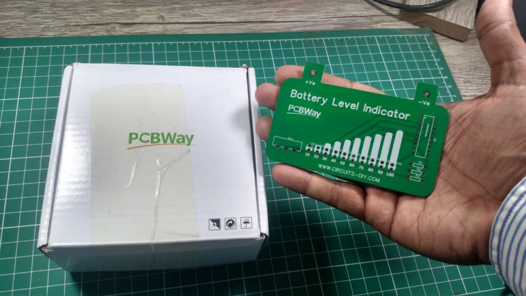 pcbway battery level indicator circuit