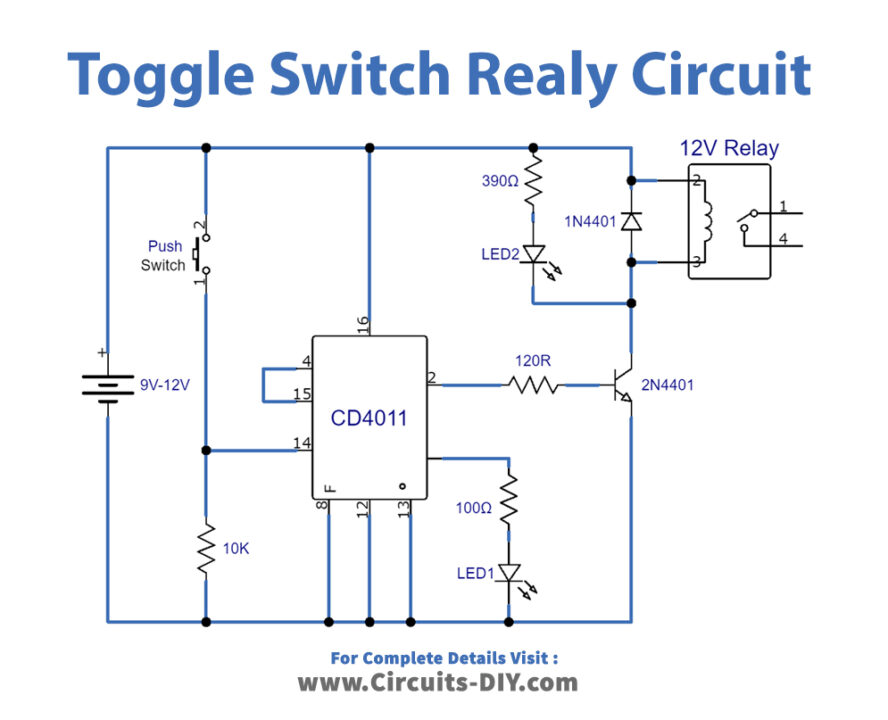 toggle-switch-Circuit-Diagram-Schematic