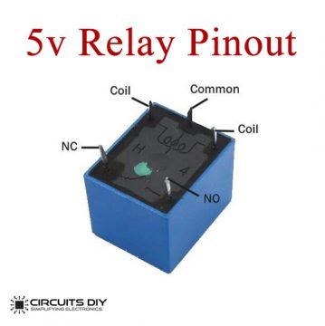 Auto Shut Off Overvoltage Protection Circuit Using a 5V SPDT Relay