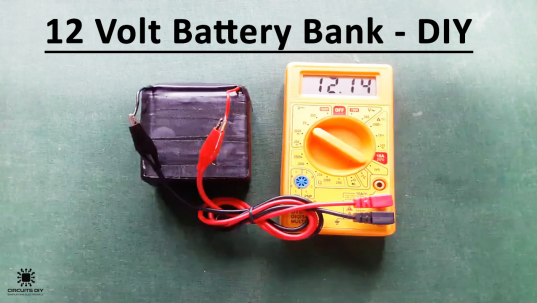 How To Make A 12V Battery Bank At Home