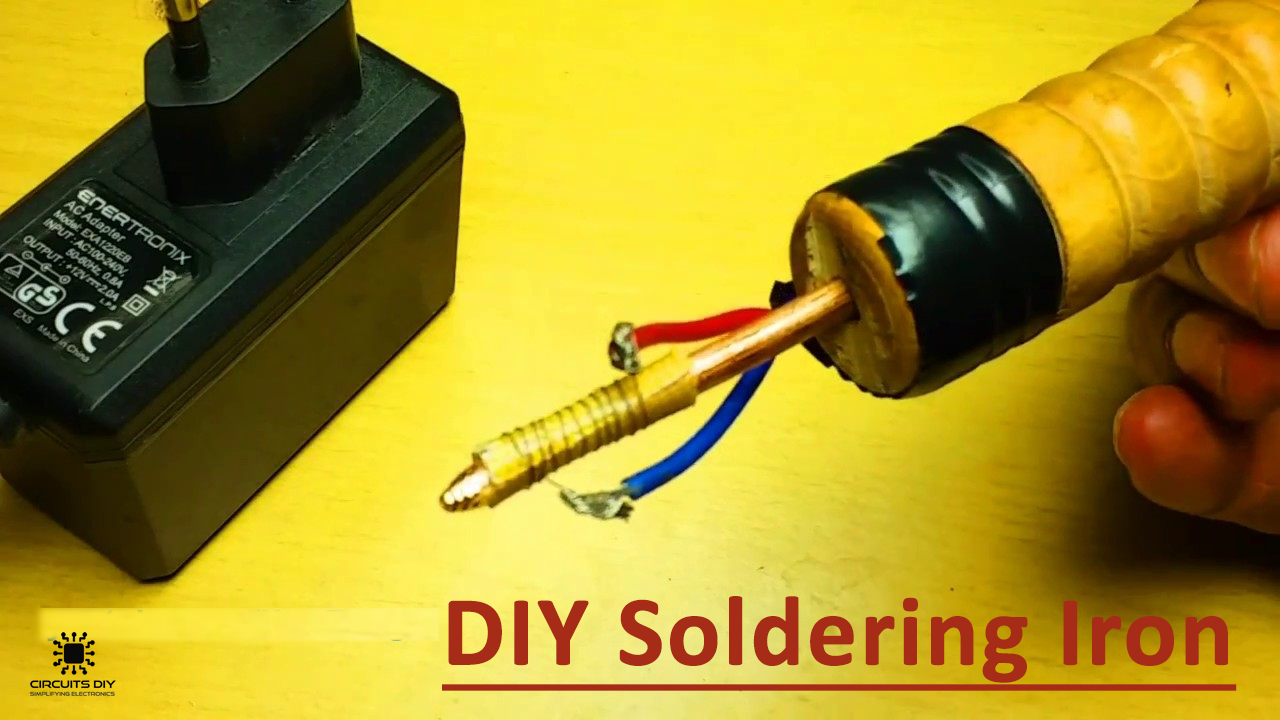 DIY 12 Volt Soldering Iron - Homemade