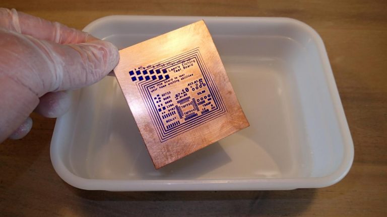 How To Etch A PCB (Printed Circuit Board) - A Beginners Guide