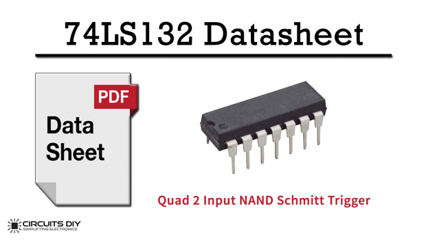 74ls132 Quad 2 Input Schmitt Trigger Nand Gate Ic Datasheet