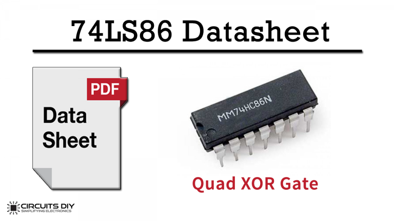 74ls86 Quad 2 Input Exclusive Or Xor Gate Ic Datasheet 