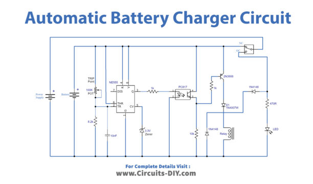 555 Universal Automatic Battery Charger