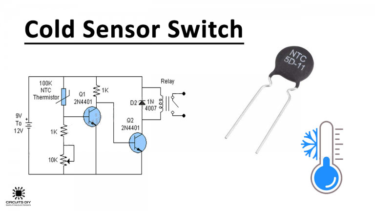 Cold Sensor Switch Using Ntc Thermistor 1005