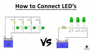 How To Connect   Wire Led's - Electronic Tutorial