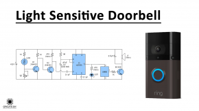 Light Sensitive Visitor Welcome Doorbell