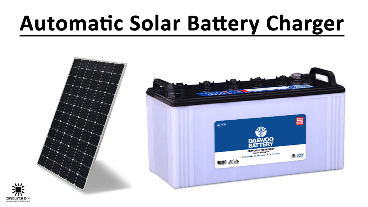 Automatic Sequence Solar Battery Charger