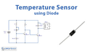 Temperature Sensor Using 1n4007 Diodes