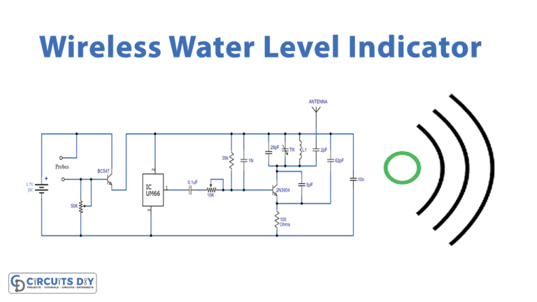 Wireless Water Level Indicator with BC547