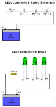 How to Connect / Wire LED's - Electronic Tutorial