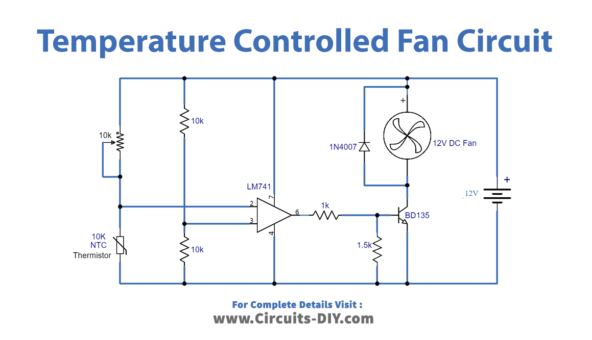 temperature-controlled-fan-Circuit-Diagram-Schematic