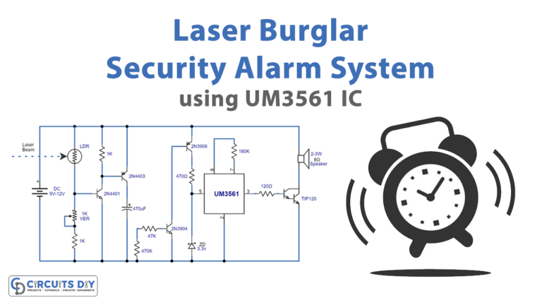 Laser Burglar Alarm Security System UM3561